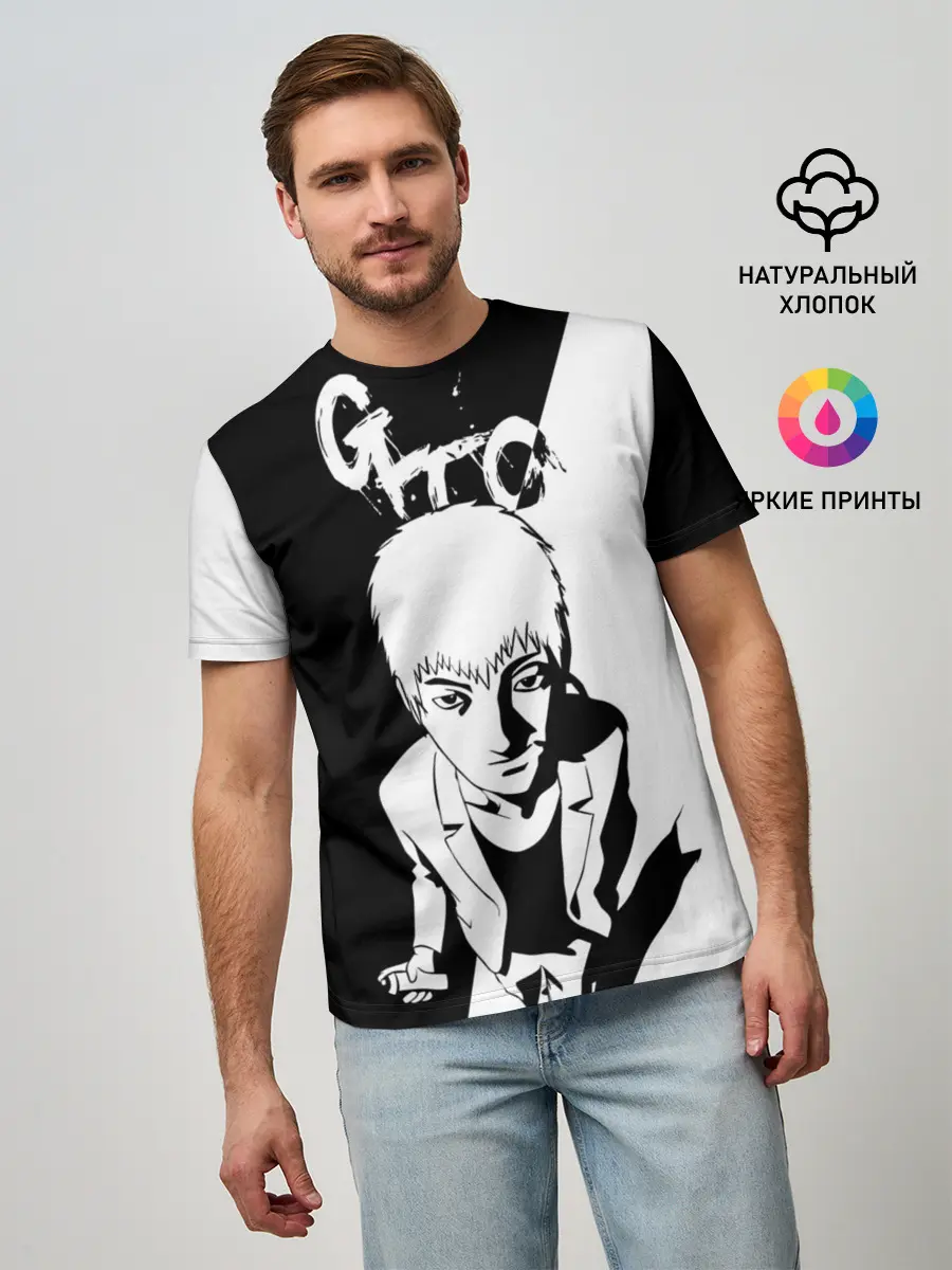 Мужская базовая футболка / Onizuka oldschool anime