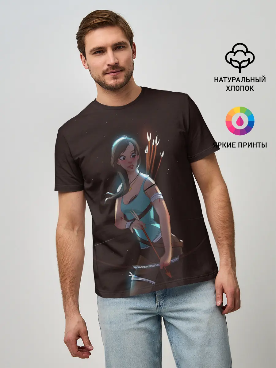 Мужская базовая футболка / Sweet Lara