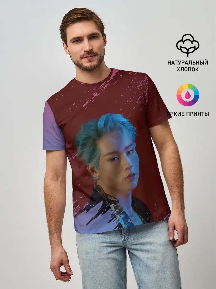 Мужская базовая футболка / MONSTA X | MX