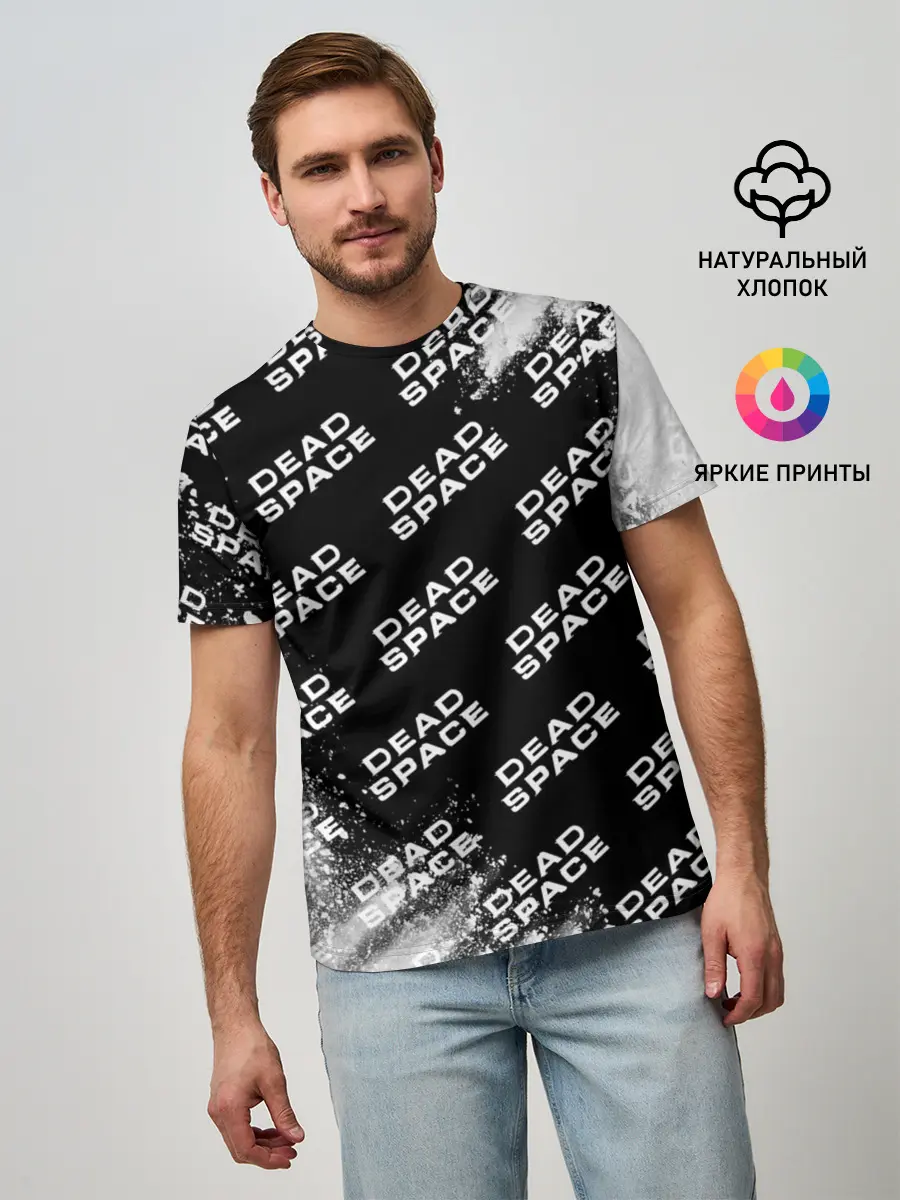 Мужская базовая футболка / Dead Space - Exposion