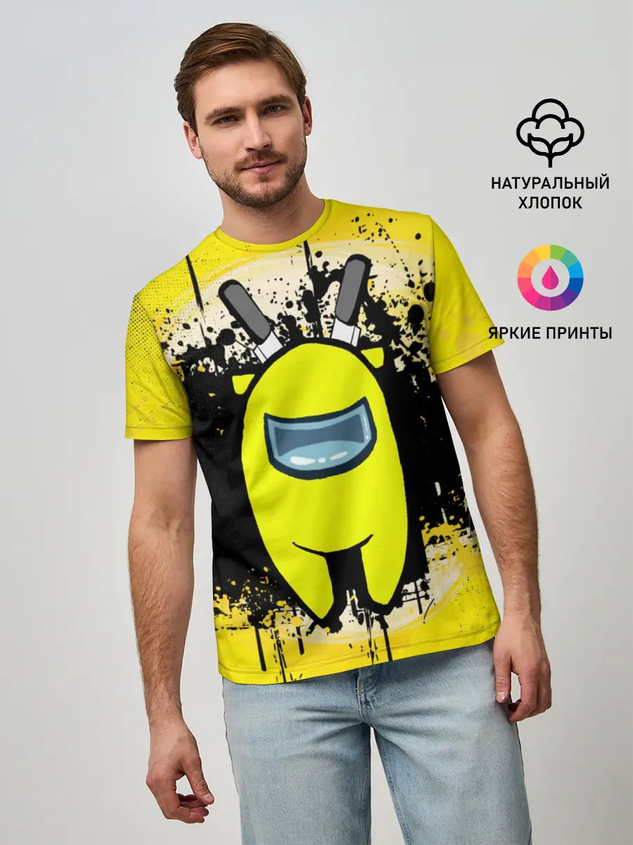 Мужская базовая футболка / Among Us
