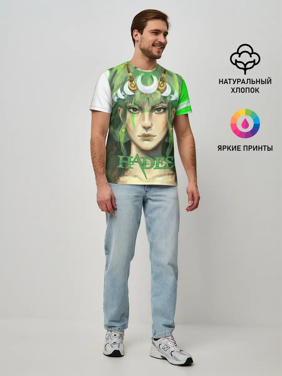 Мужская базовая футболка / Hades Artemis