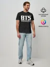 Мужская базовая футболка / BTS