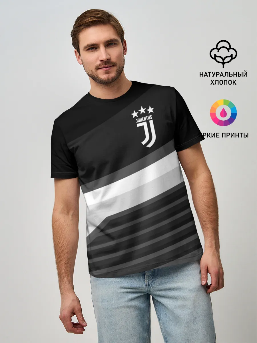 Мужская базовая футболка / Juventus