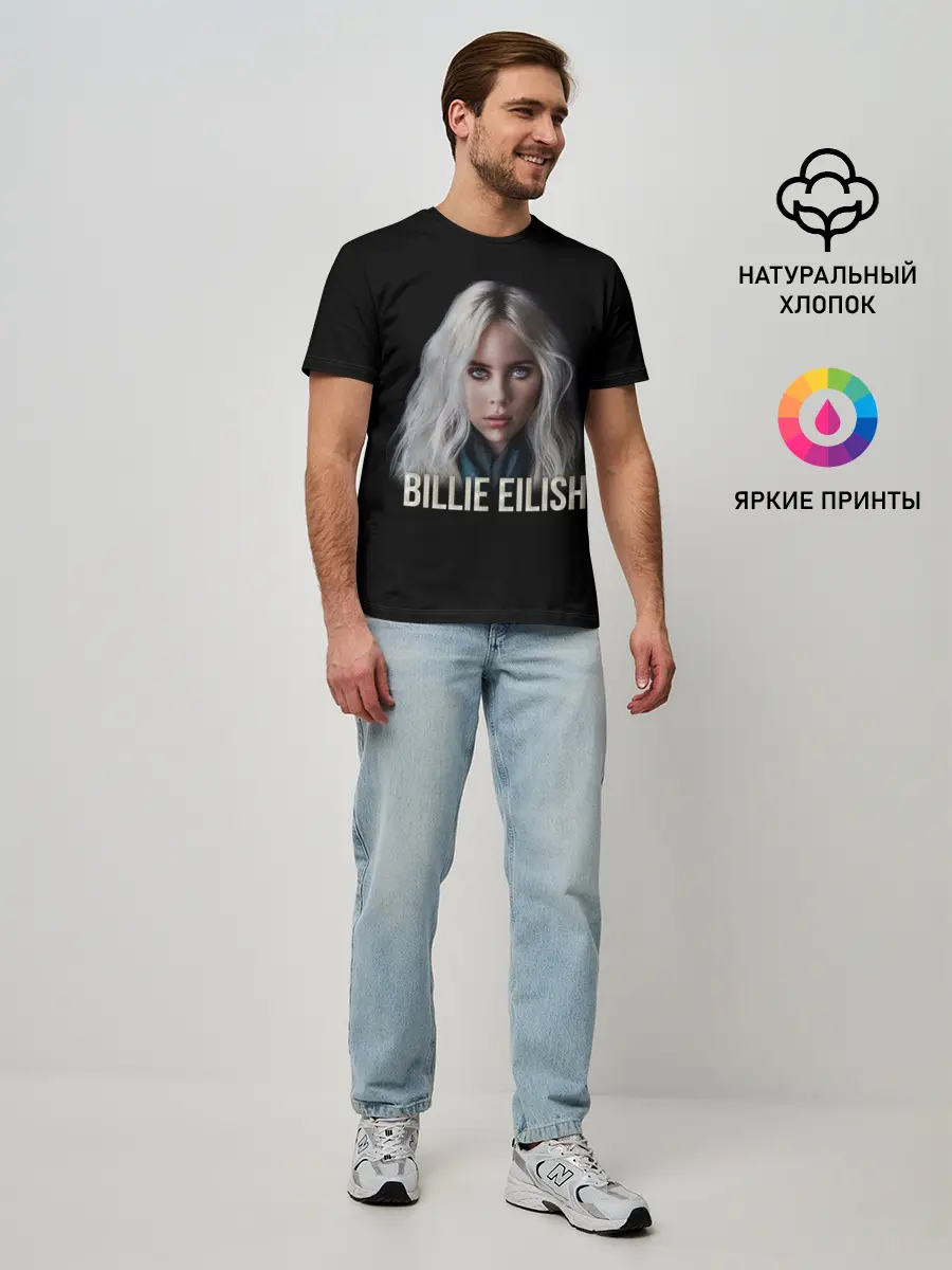 Мужская базовая футболка / BILLIE EILISH
