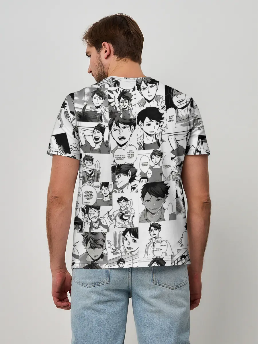 Мужская базовая футболка / ТООРУ ОЙКАВА / OIKAWA TORU