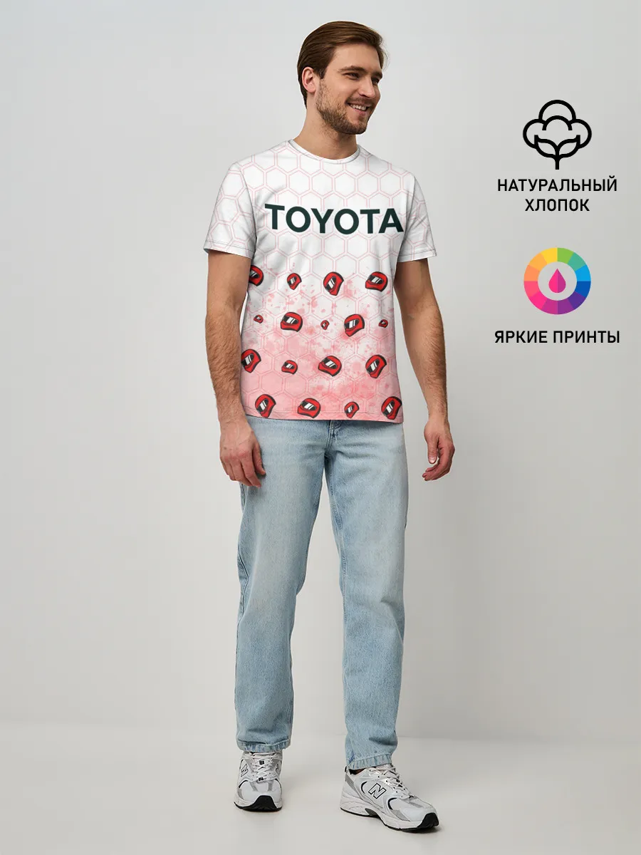Мужская базовая футболка / Тойота - Racing