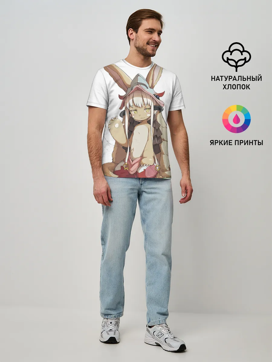 Мужская базовая футболка / Nanachi