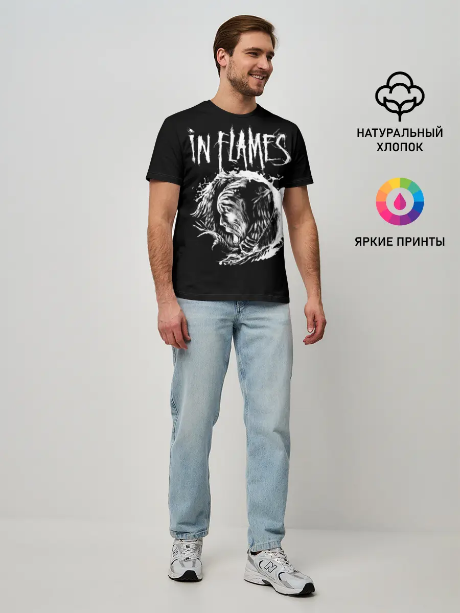 Мужская базовая футболка / In Flames