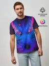 Мужская базовая футболка / КОСМИЧЕСКИЙ ВОЛК