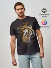 Мужская базовая футболка / Год тигра. Голова