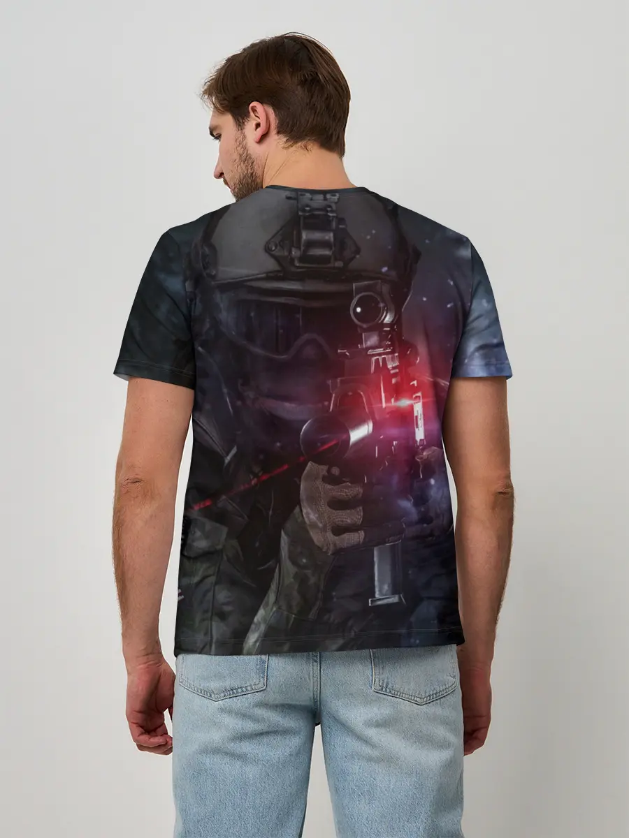 Мужская базовая футболка / BATTLEFIELD