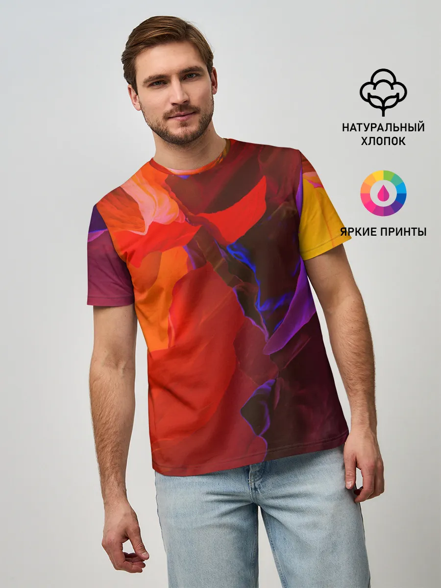 Мужская базовая футболка / Что то необычНое