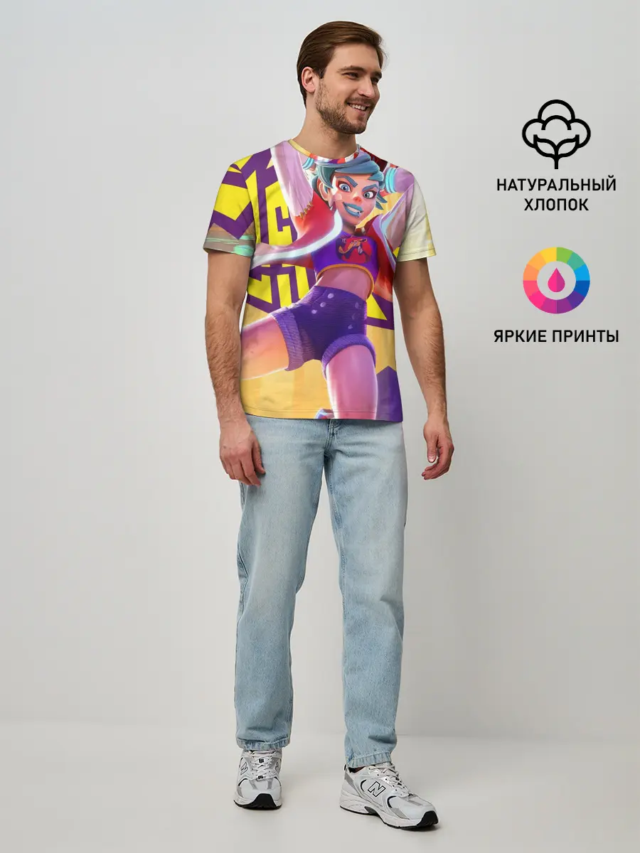 Мужская базовая футболка / Knockout City