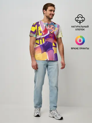 Мужская базовая футболка / Knockout City