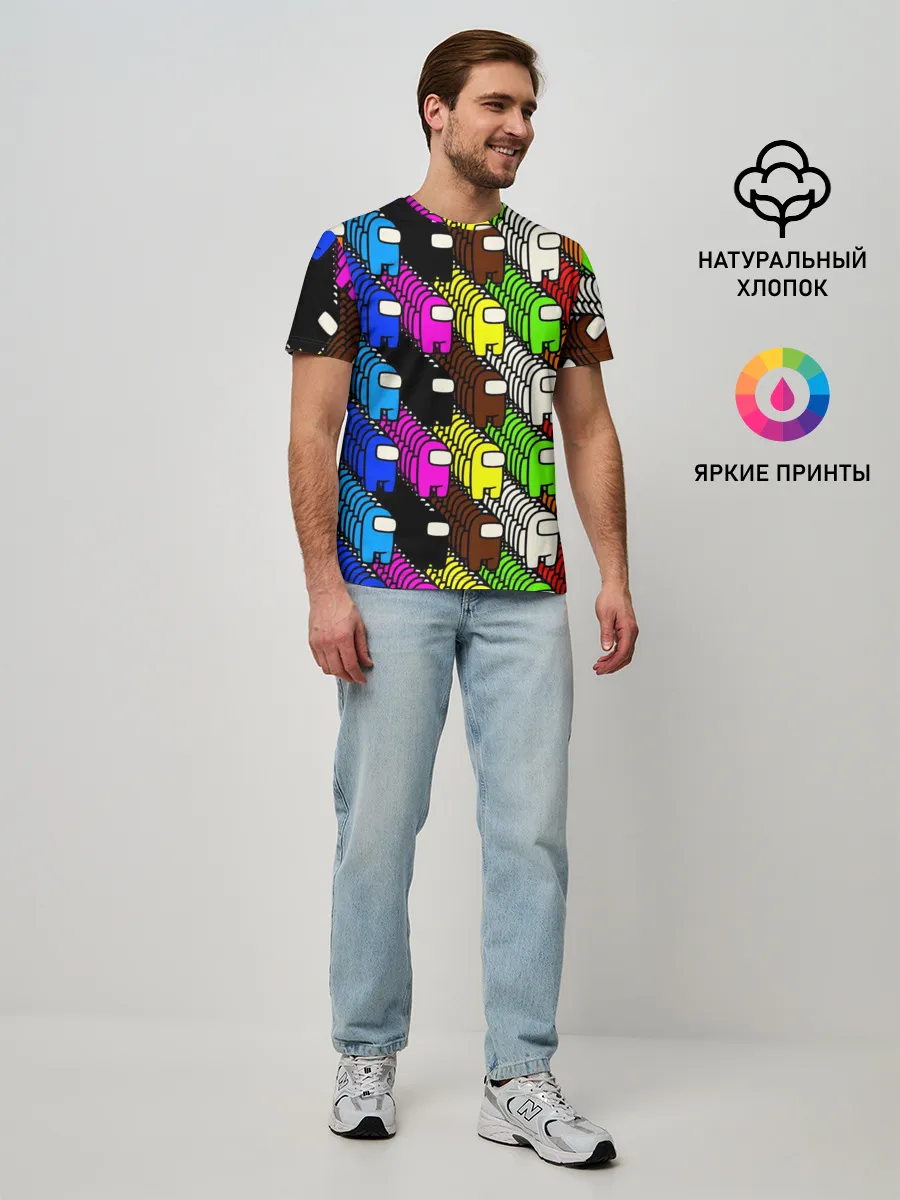 Мужская базовая футболка / AMONG US