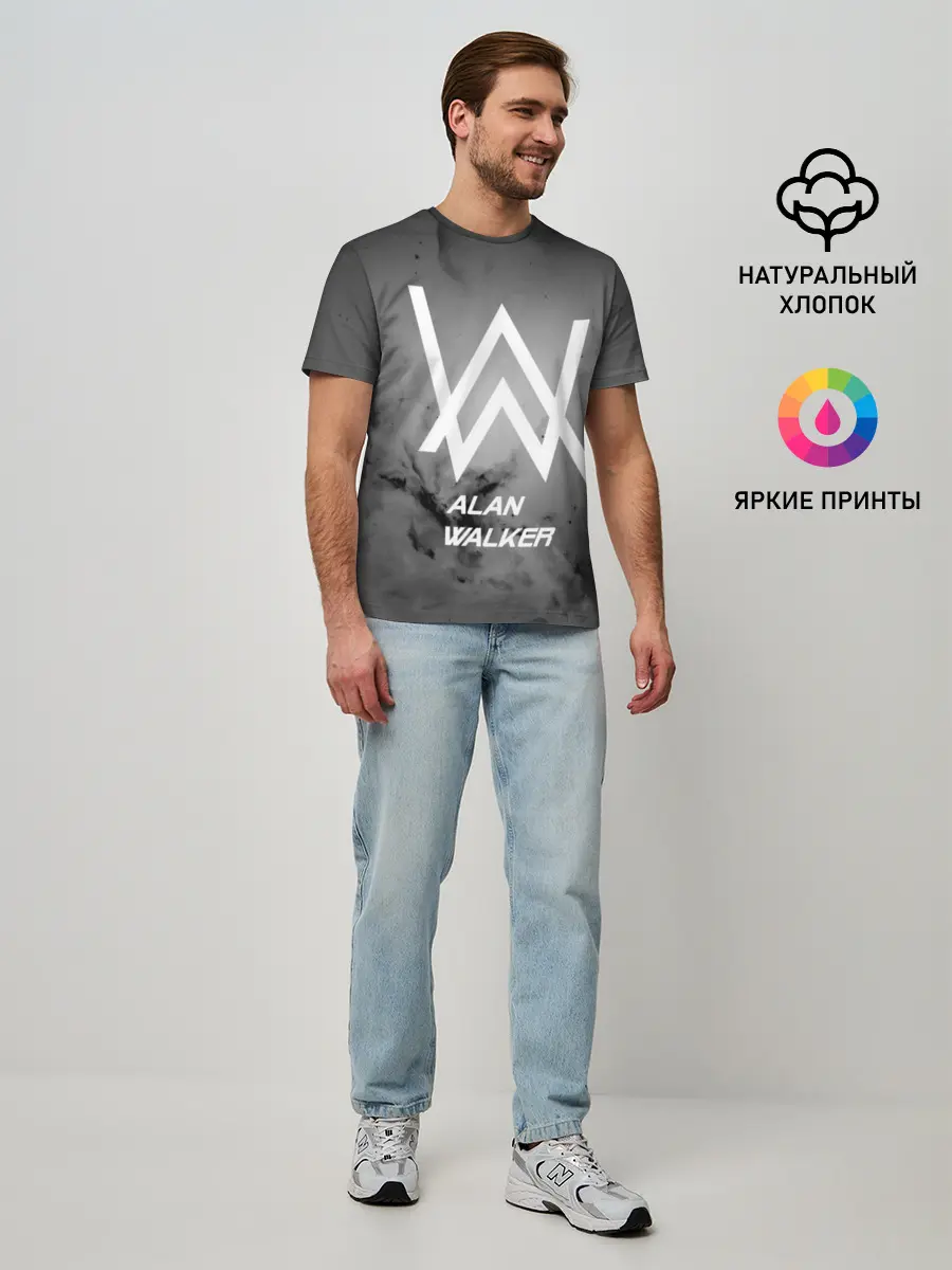 Мужская базовая футболка / ALAN WALKER