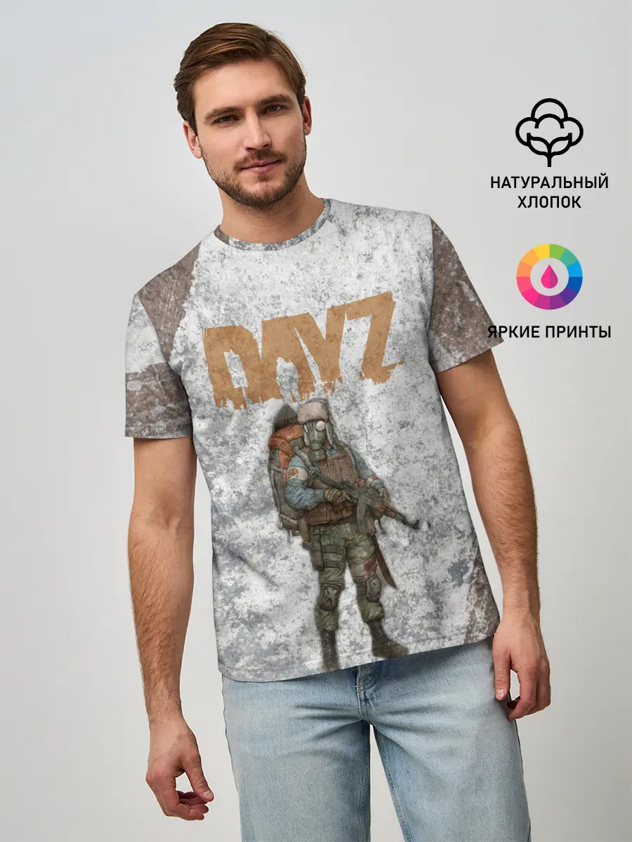 Мужская базовая футболка / DAYZ | ДЕЙЗИ