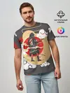 Мужская базовая футболка / Ниндзя. Япония