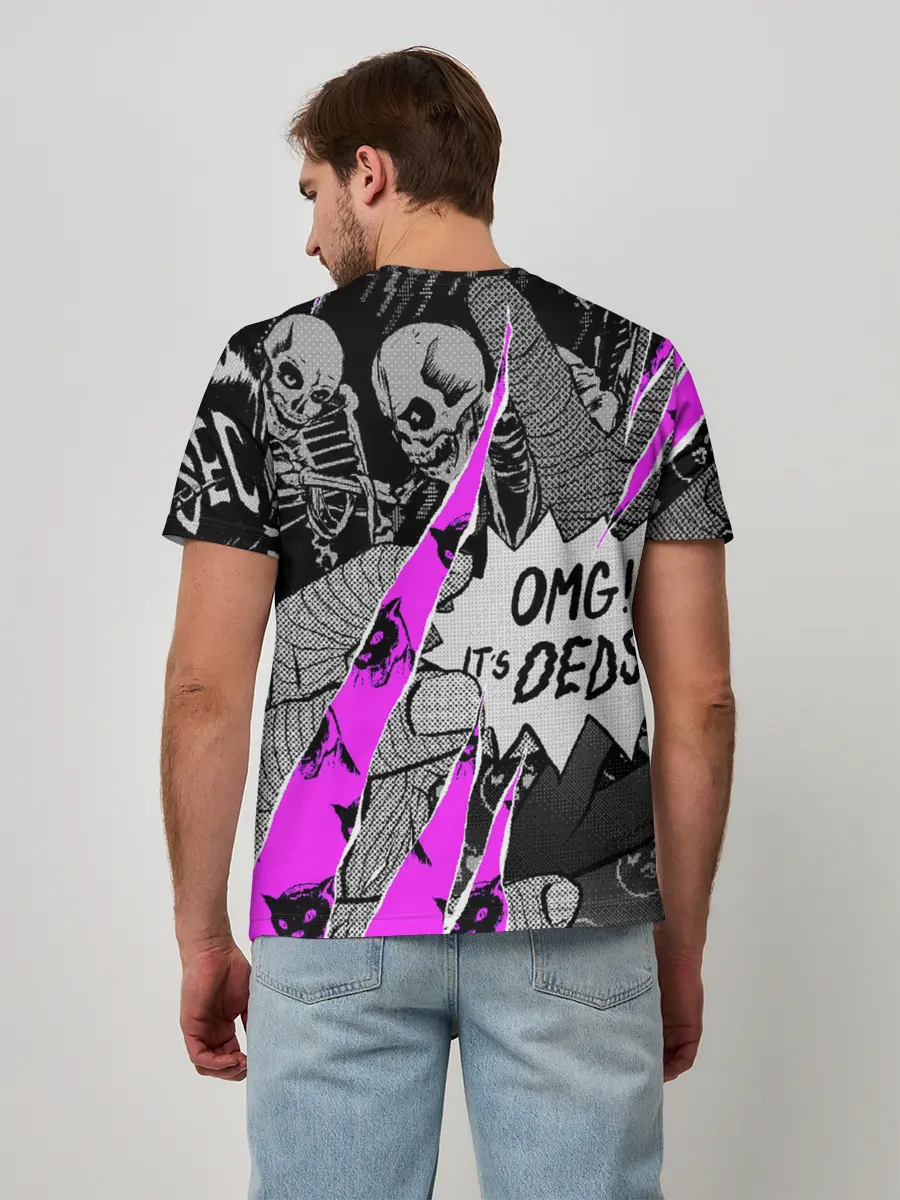 Мужская базовая футболка / DEDSEC