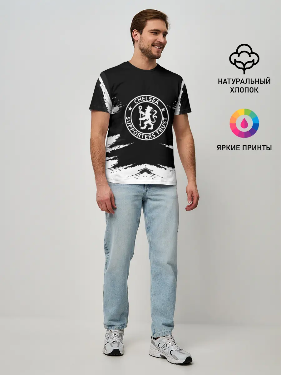 Мужская базовая футболка / CHELSEA