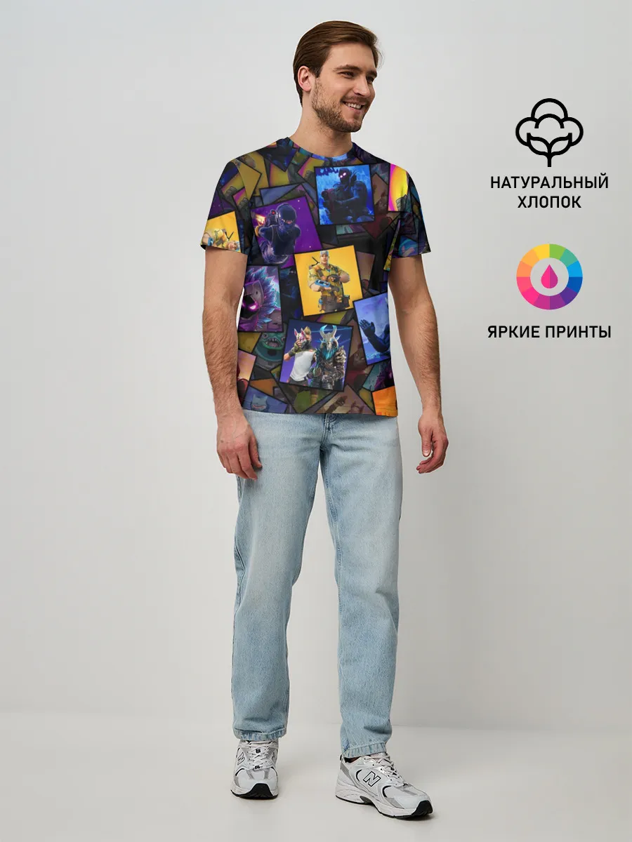 Мужская базовая футболка / FORTNITE | ФОРТНАЙТ