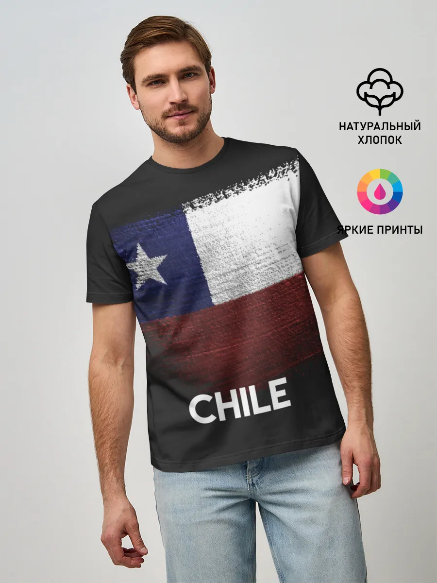 Мужская базовая футболка / Chile