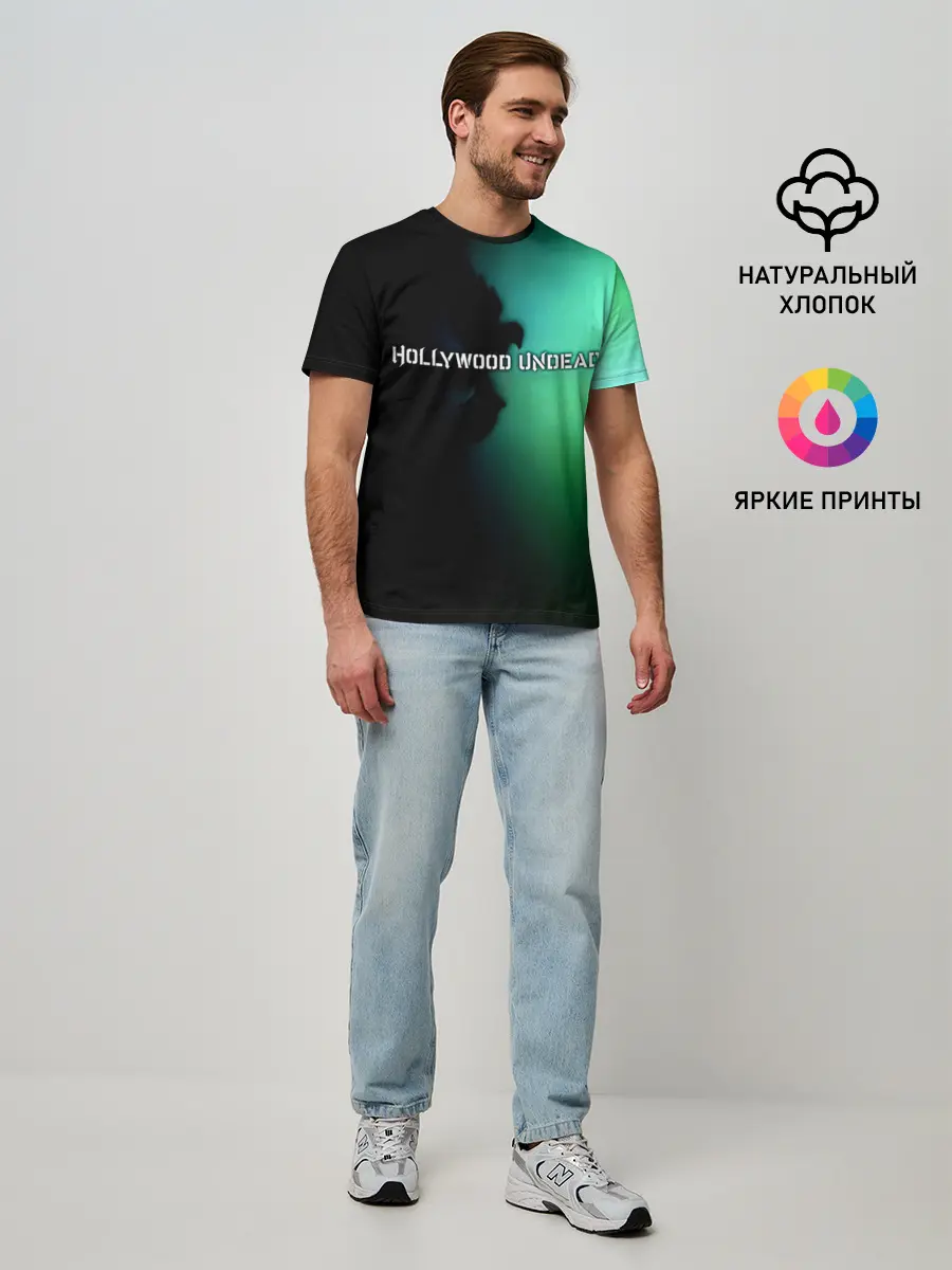 Мужская базовая футболка / Swan Songs B-Sides EP - Hollywood Undead