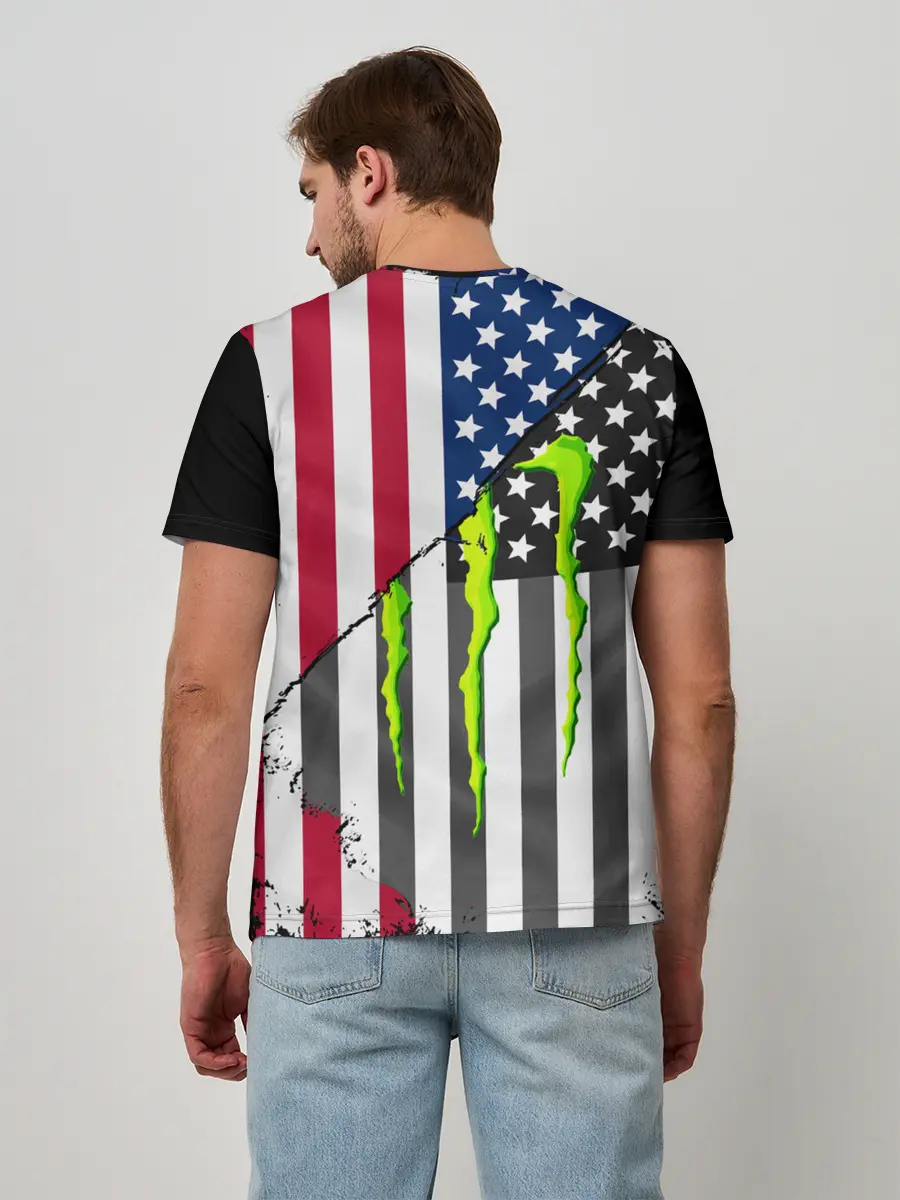 Мужская базовая футболка / MONSTER ENERGY