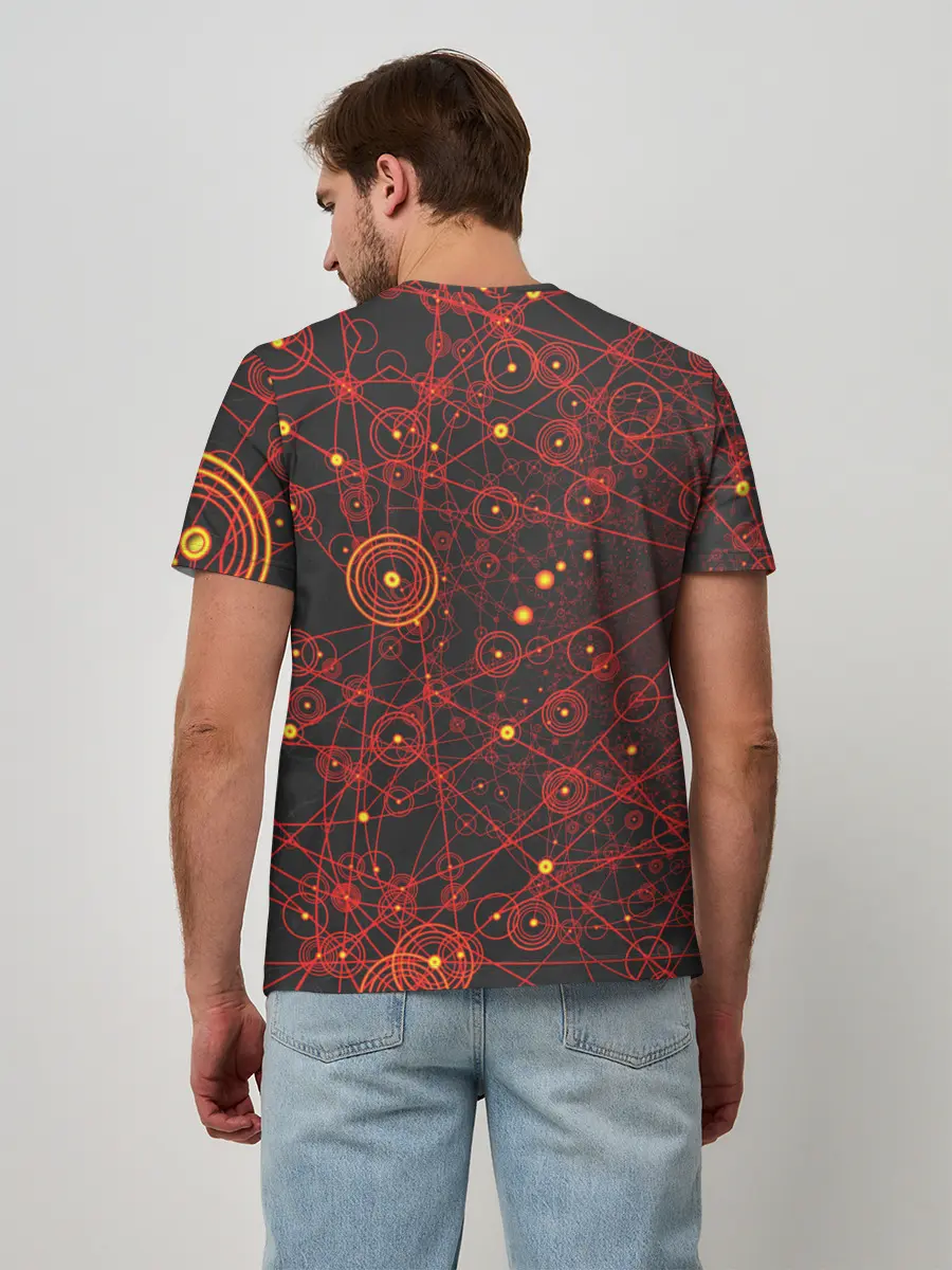 Мужская базовая футболка / Данные сети