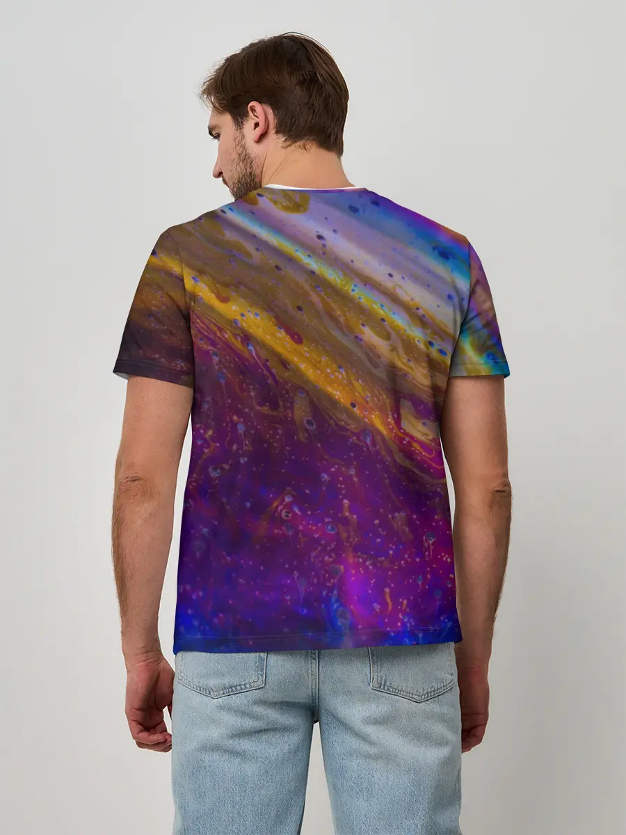 Мужская базовая футболка / Краска