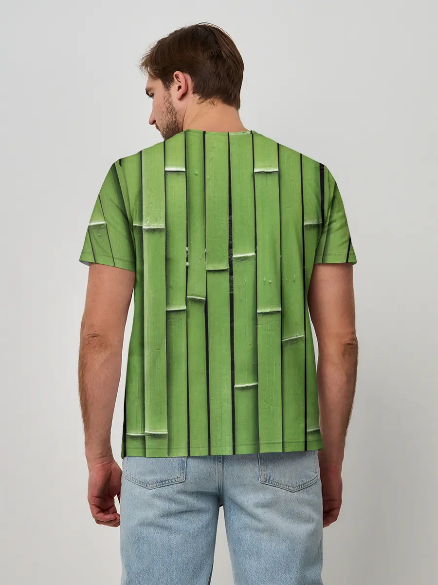 Мужская базовая футболка / Бамбук