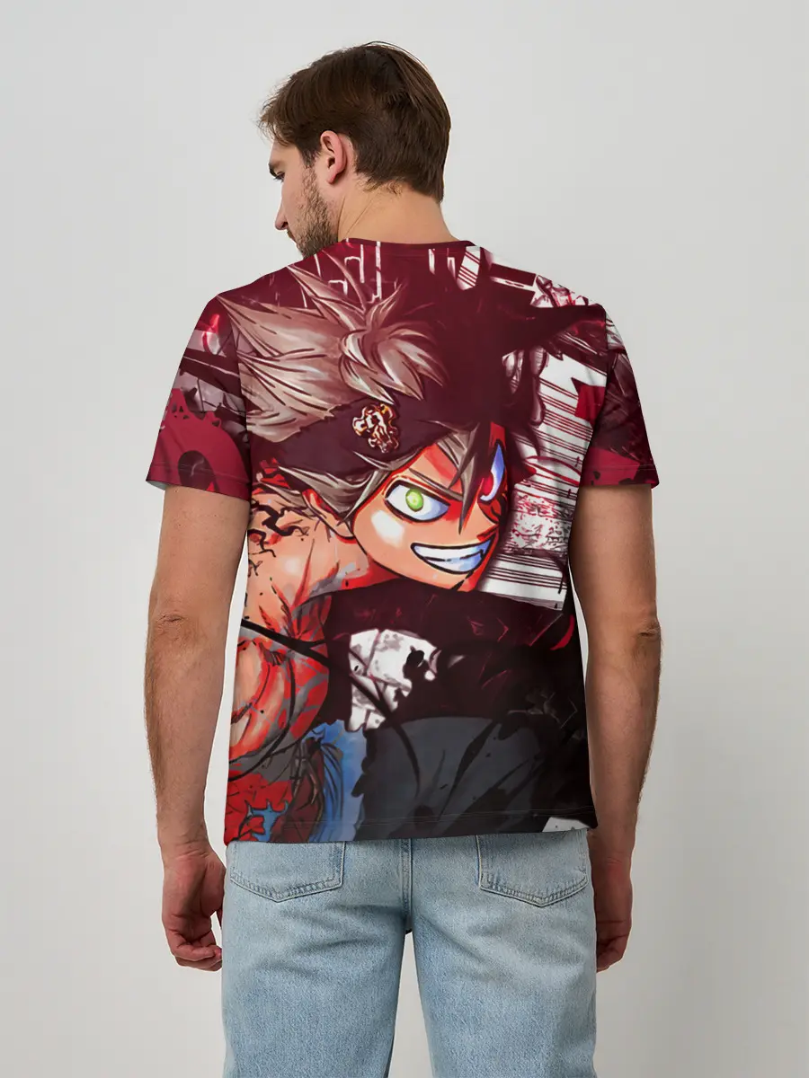 Мужская базовая футболка / Брутальный арт Асты