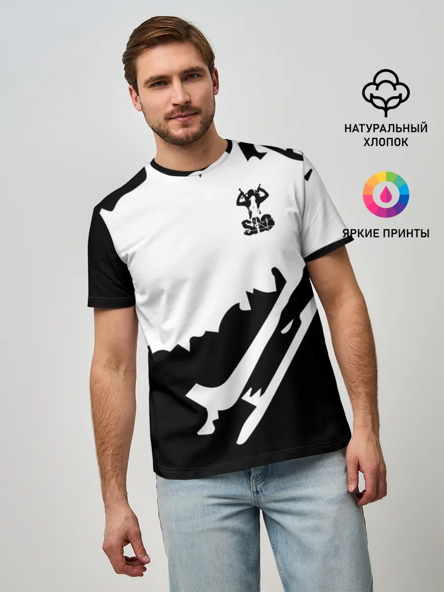 Мужская базовая футболка / Sword Art Online