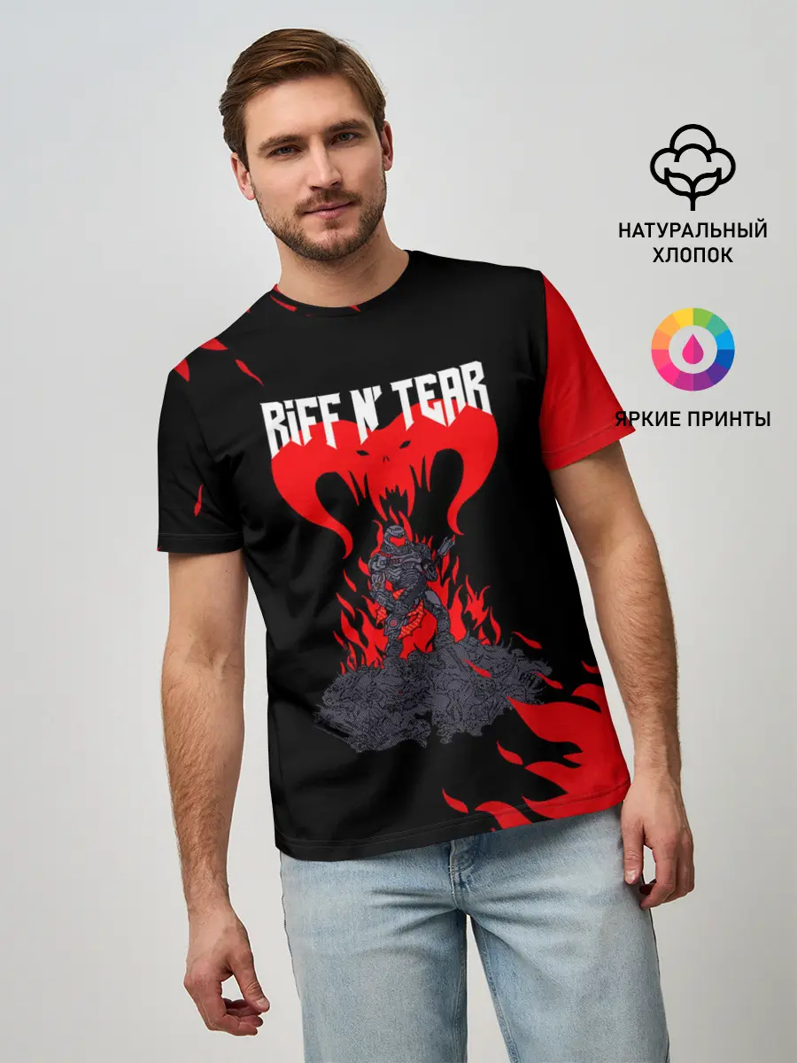 Мужская базовая футболка / DOOM | ДУМ