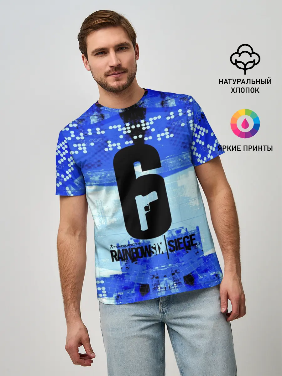 Мужская базовая футболка / Rainbow Six Siege