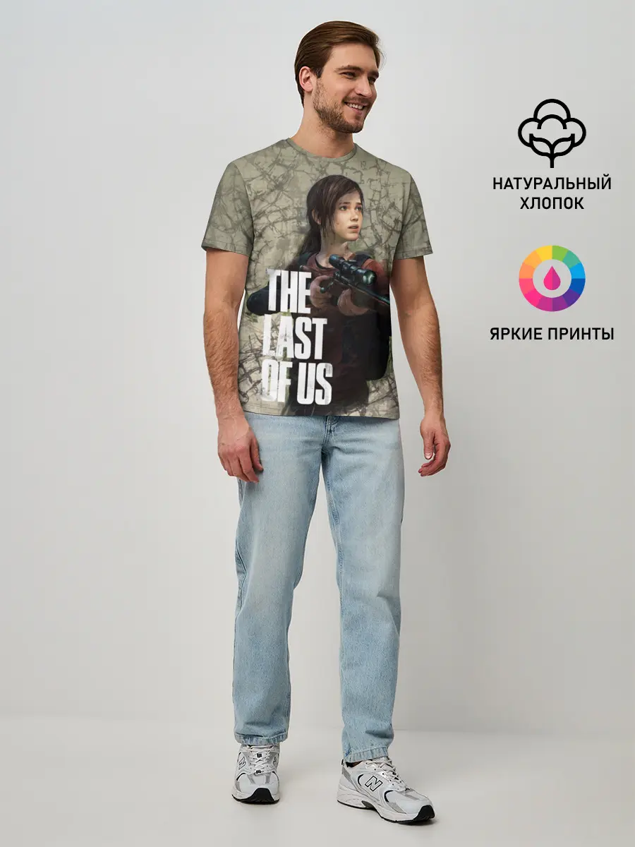Мужская базовая футболка / The Last of us