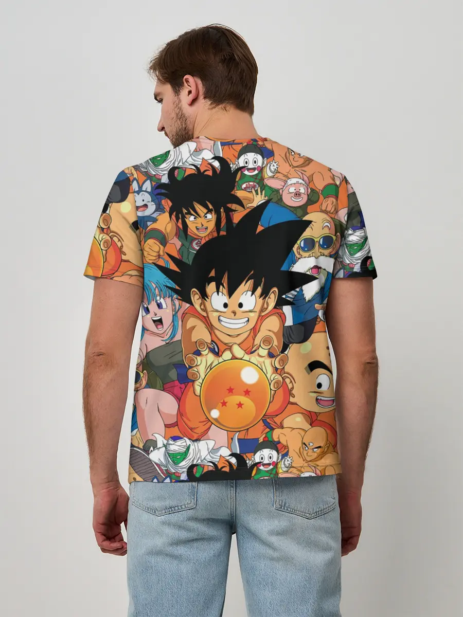 Мужская базовая футболка / Dragon Ball