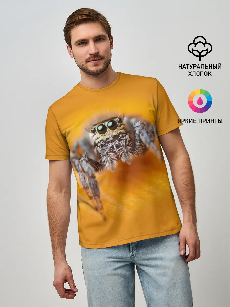Мужская базовая футболка / ПАУК / SPIDER