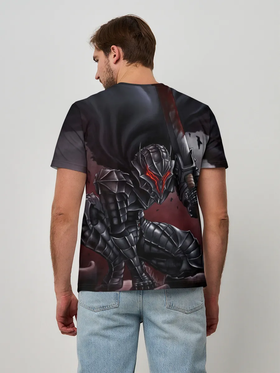 Мужская базовая футболка / ГАТС БЕРСЕРК аниме