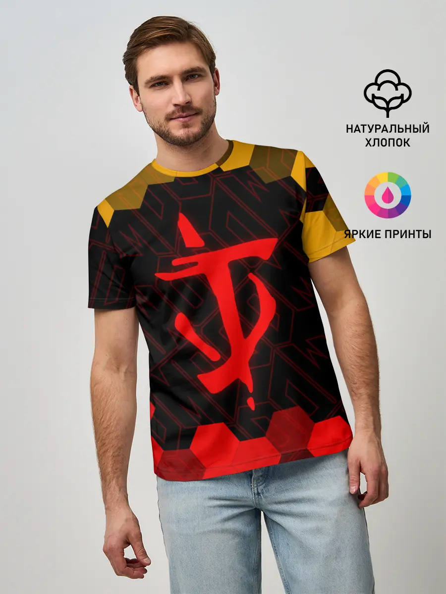 Мужская базовая футболка / DOOM / ДУМ