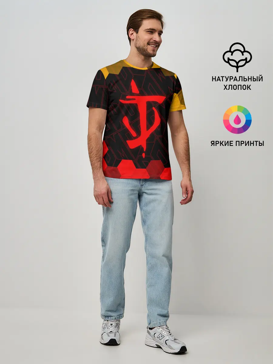 Мужская базовая футболка / DOOM / ДУМ