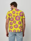 Мужская базовая футболка / Пончики