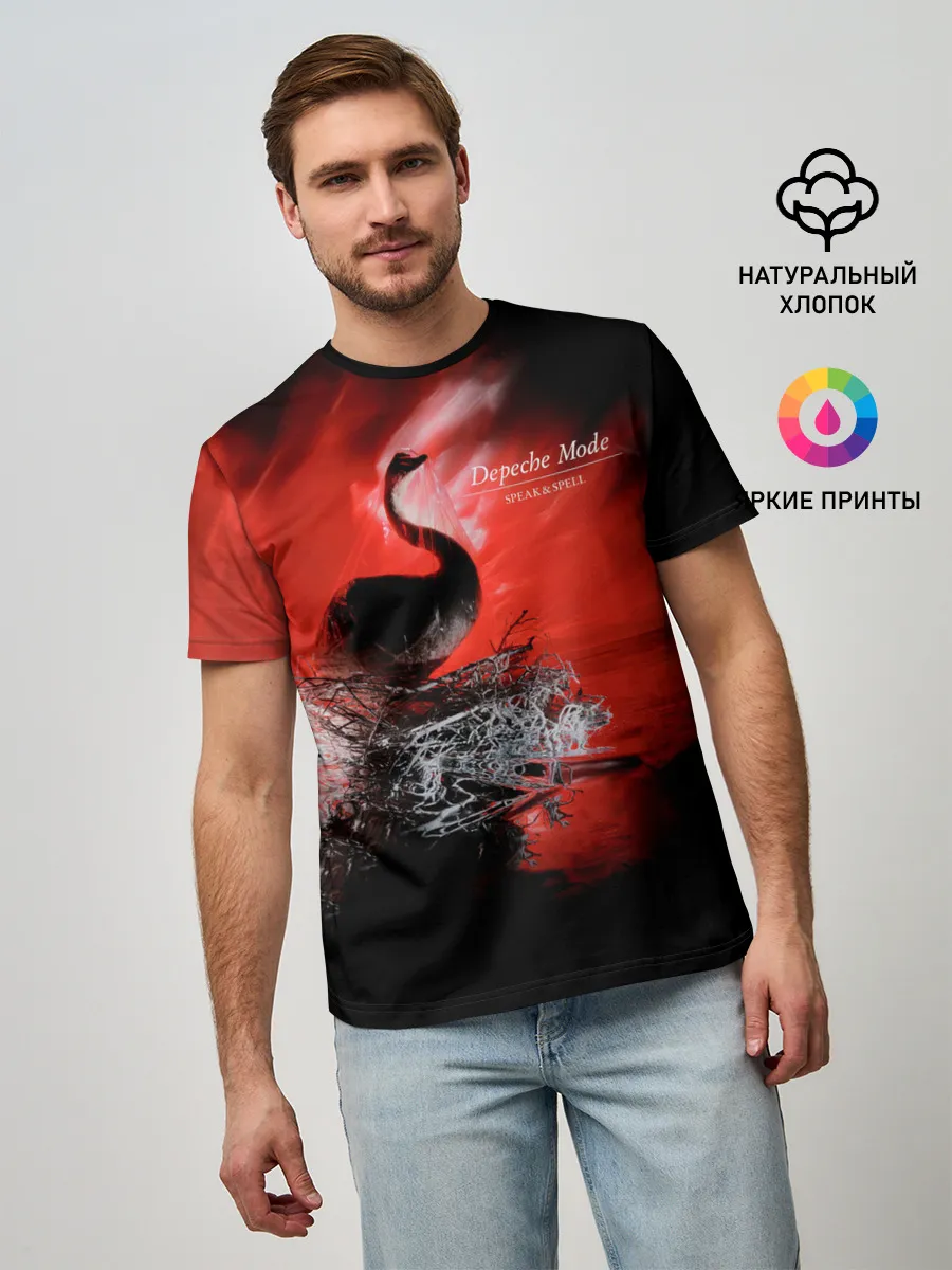 Мужская базовая футболка / Speak & Spell - Depeche Mode