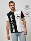 Мужская базовая футболка / MERCEDES AMG | МЕРСЕДЕС