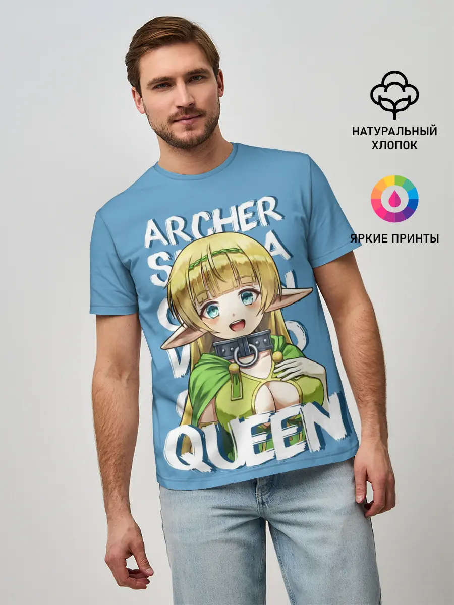 Мужская базовая футболка / Elf Queen