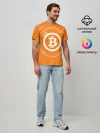 Мужская базовая футболка / БИТКОИН | BITCOIN