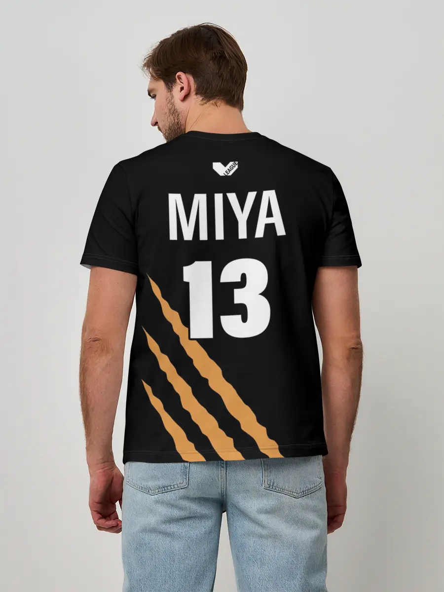 Мужская базовая футболка / 13 | MSBY | BLACK JACKALS