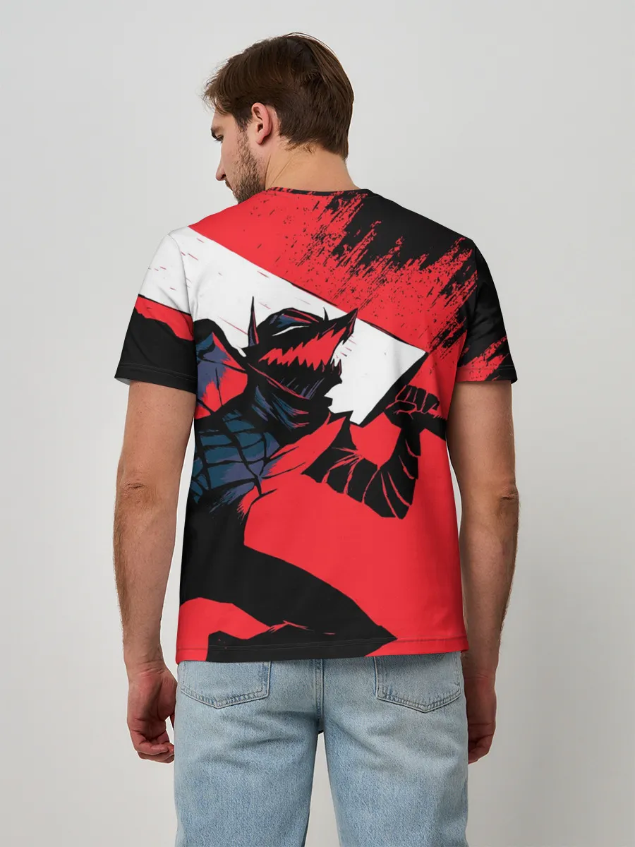 Мужская базовая футболка / БЕРСЕРК red