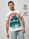 Мужская базовая футболка / Силуэт Тоторо